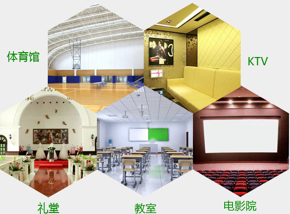 吸音材料多用于解決聲音的回音提高聲音的品質(zhì)！